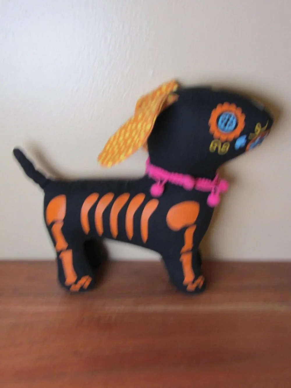 plush sugar skull dog dia de muertos - day of the dead 2022 target (W6702)